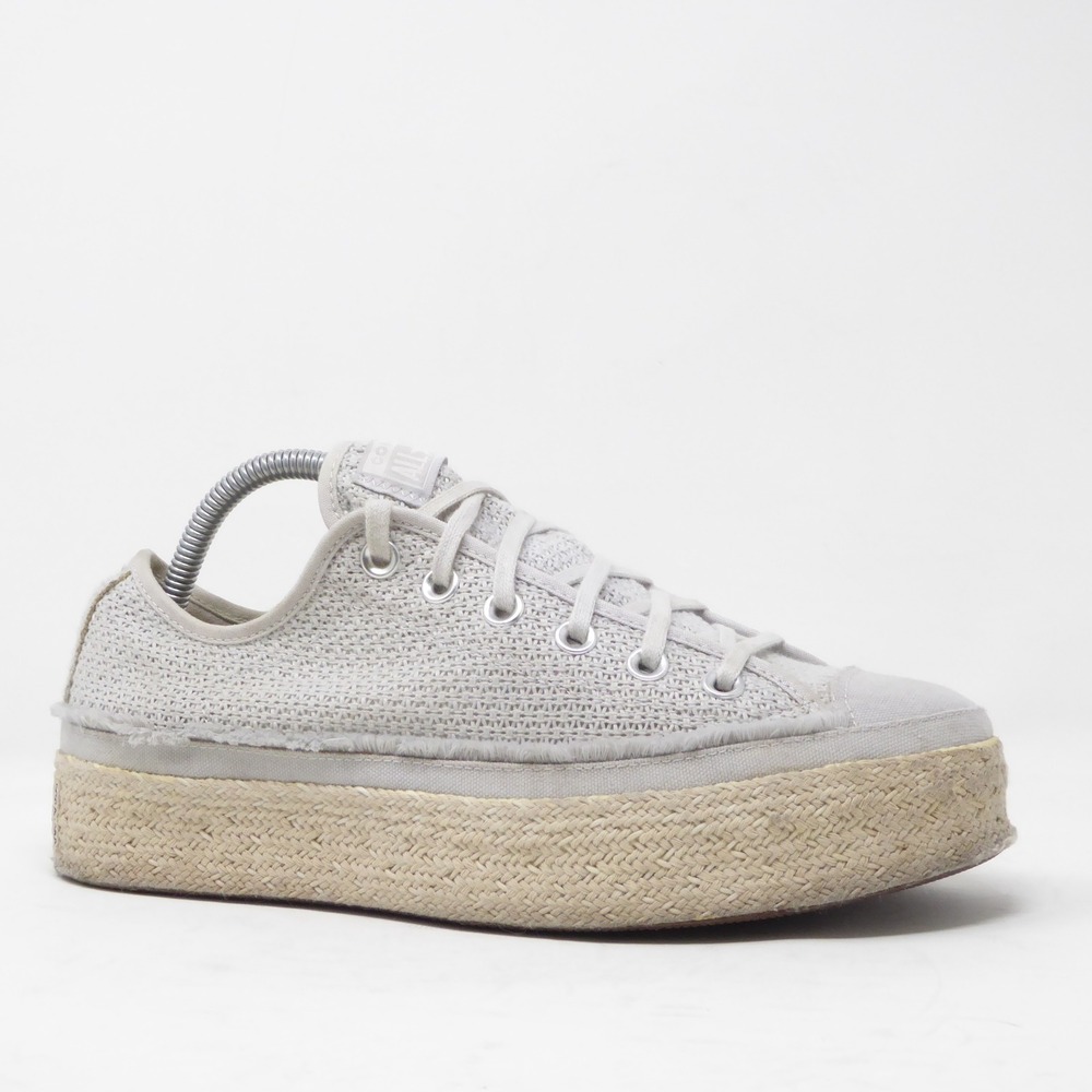 Converse Summer Getaway Chuck Taylor Espadrille Low-Top Platform Sneakers 9.5